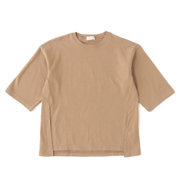 スリット入りロングビッグTシャツ
