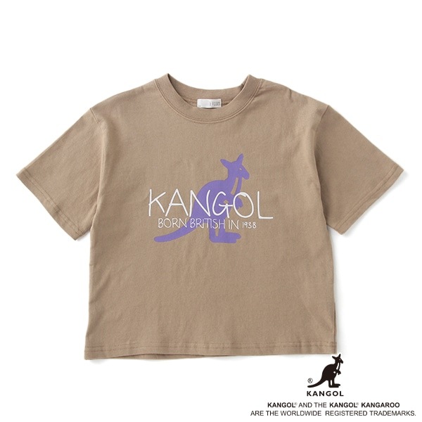 【KANGOLコラボ】 USAコットン ロゴプリントTシャツ
