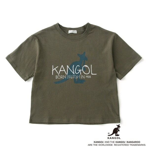 【KANGOLコラボ】 USAコットン ロゴプリントTシャツ