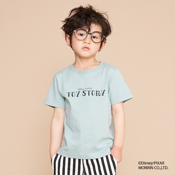 【DISNEY/PIXAR】 TOY STORY/ クレヨンタッチロゴTシャツ