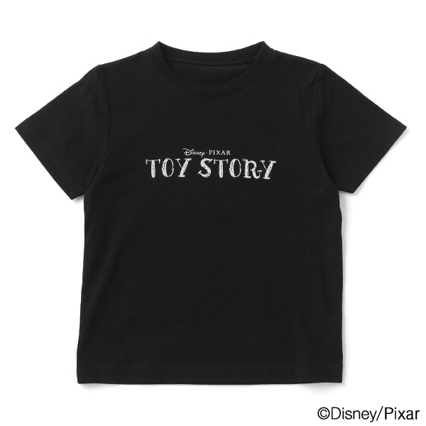 【DISNEY/PIXAR】 TOY STORY/ クレヨンタッチロゴTシャツ