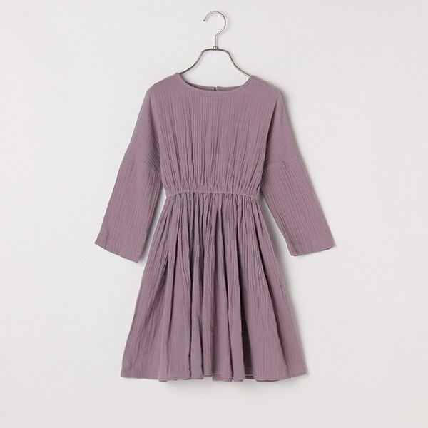 Narumiya Online ナルミヤ オンラインの公式通販サイトダブルガーゼワンピース 90 モデレート ピンク キッズ