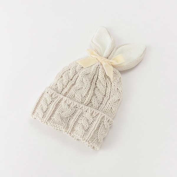 FENDI キッズ ニット帽 ウサギ耳 II FENDI キッズ ニット帽 ウサギ耳 II 大人気【#FR2】ウサギの耳の