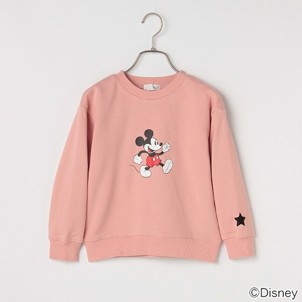 Narumiya Online ナルミヤ オンラインの公式通販サイト Disney 裏毛 ミッキーマウスデザイン 袖starトレーナー 90 エメラルド グリーン キッズ Narumiya Online ナルミヤ オンラインの公式通販サイト Disney 裏毛 ミッキーマウスデザイン 袖starトレーナー 90 エメラルド グリーン キッズ
