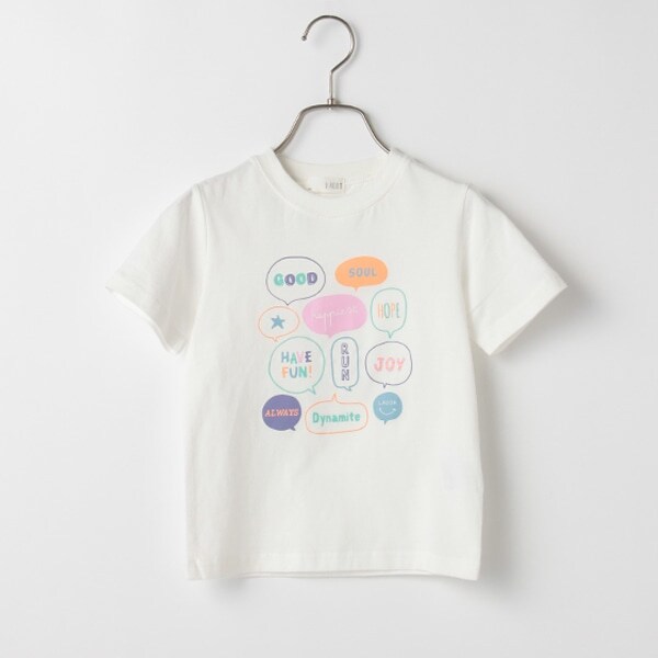 吹き出しプリントTシャツ