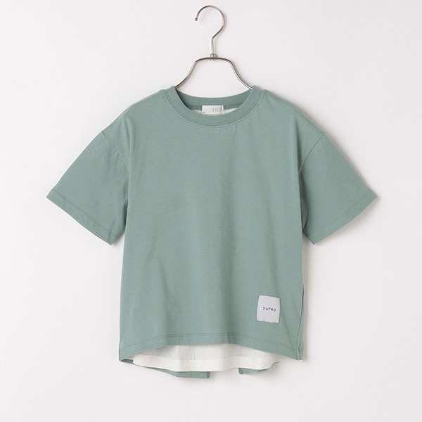 レイヤード風半袖Tシャツ