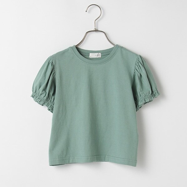 ボリューム袖Tシャツ