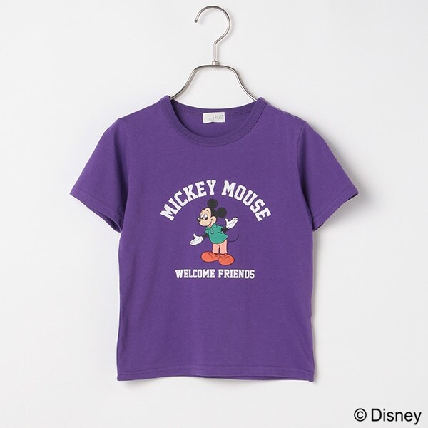 【DISNEY/ MICKEY 】 WELCOME半袖Tシャツ