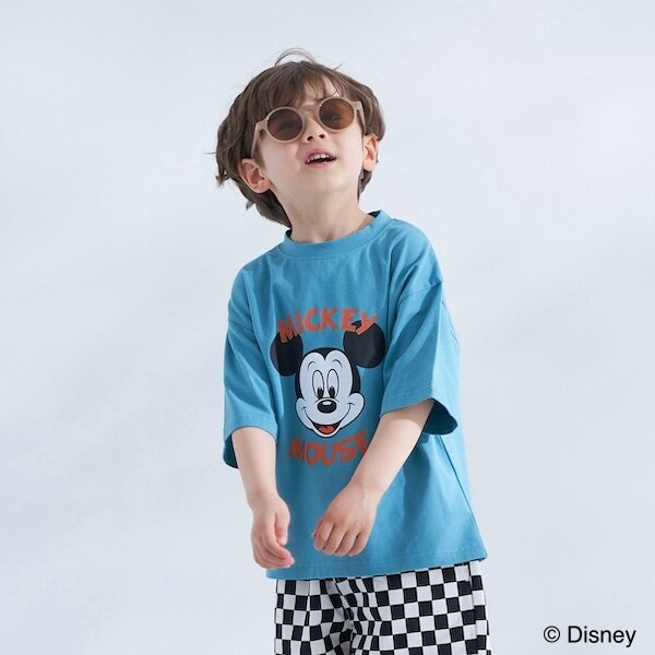 【DISNEY】MICKEYMOUSE/半袖Tシャツ