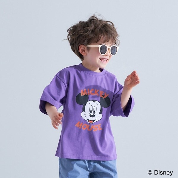 【DISNEY】MICKEYMOUSE/半袖Tシャツ