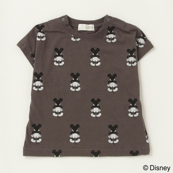 【DISNEY】MICKEYMOUSE/総柄ドルマンTシャツ（baby)