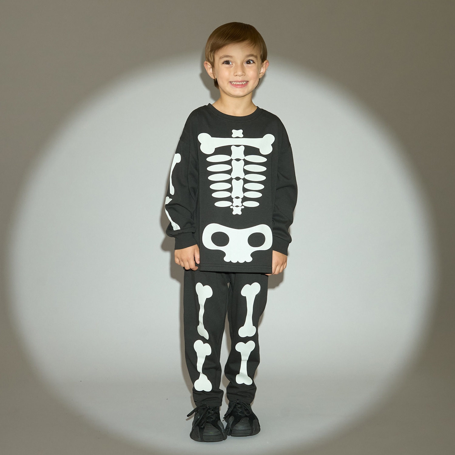 【ハロウィン】【カイテキ天竺】ほねほねセットアップ