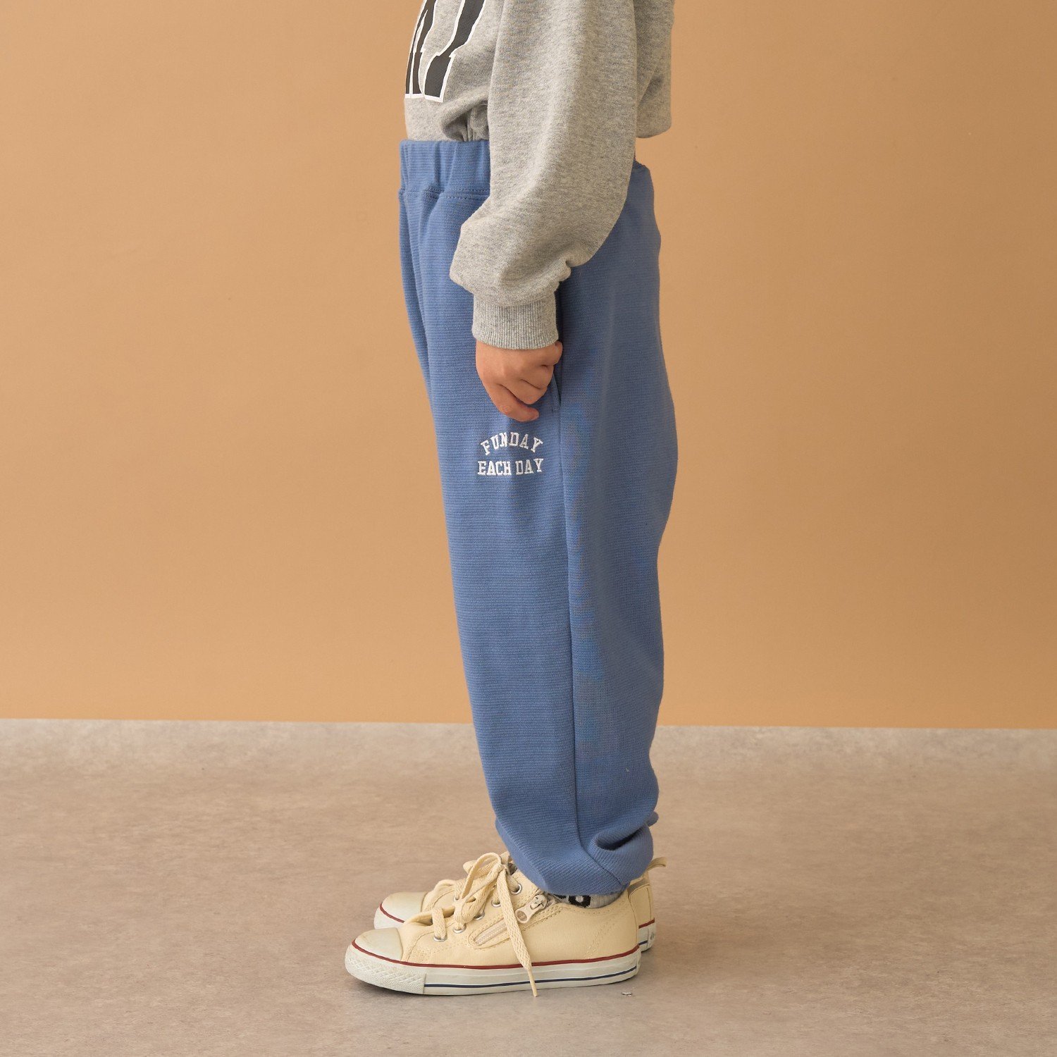 【ともパン】【裏起毛】イージーパンツ