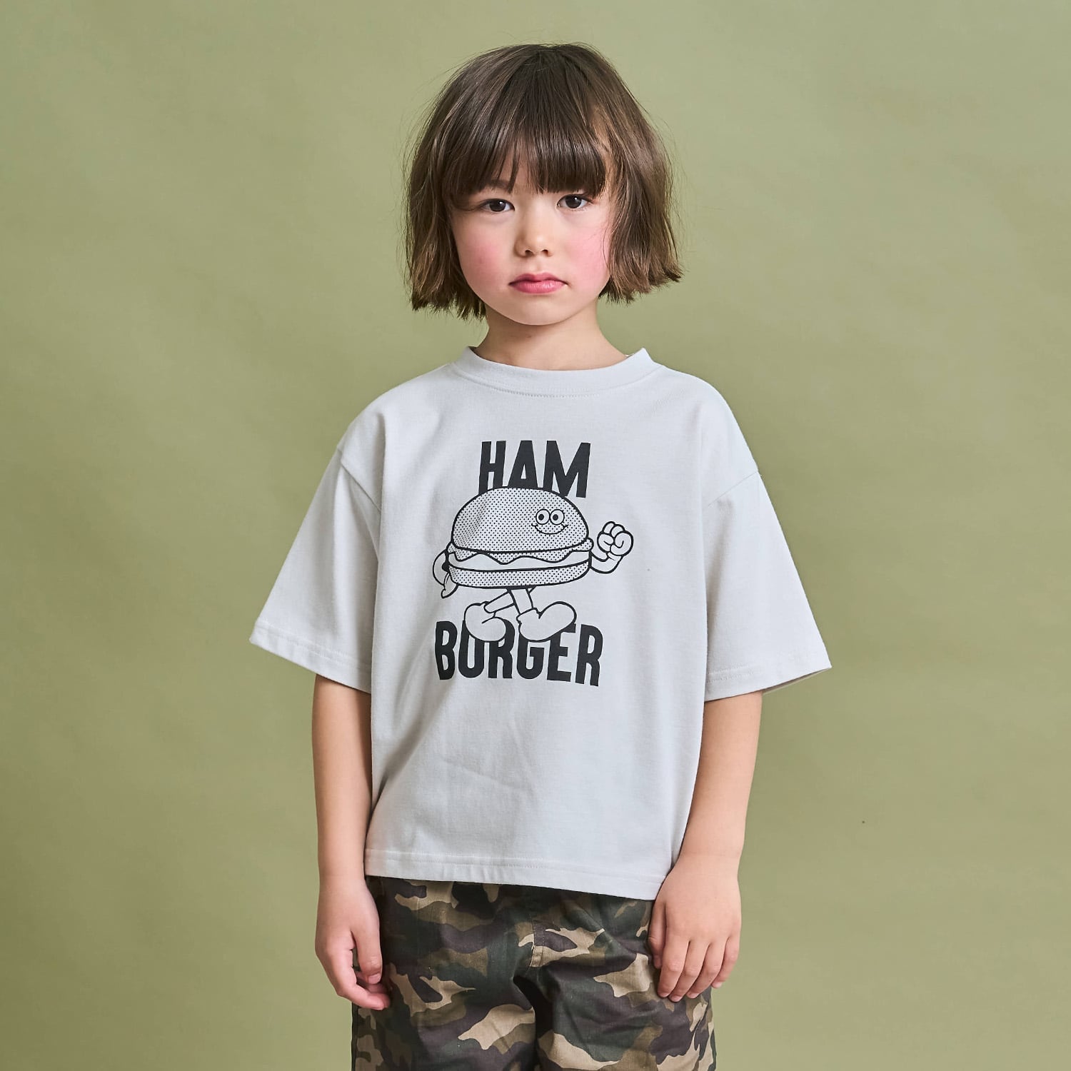 【防汚・速乾・型崩れしない】ジャンクフードアソートプリントTシャツ