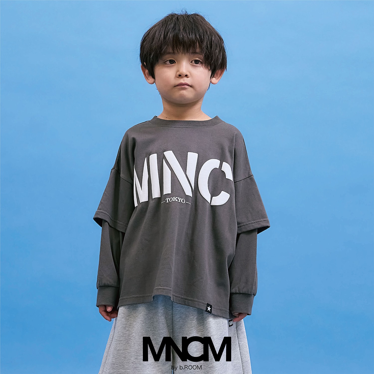 【防汚・速乾・型崩れしない】フェイクレイヤードTシャツ【MNCM】