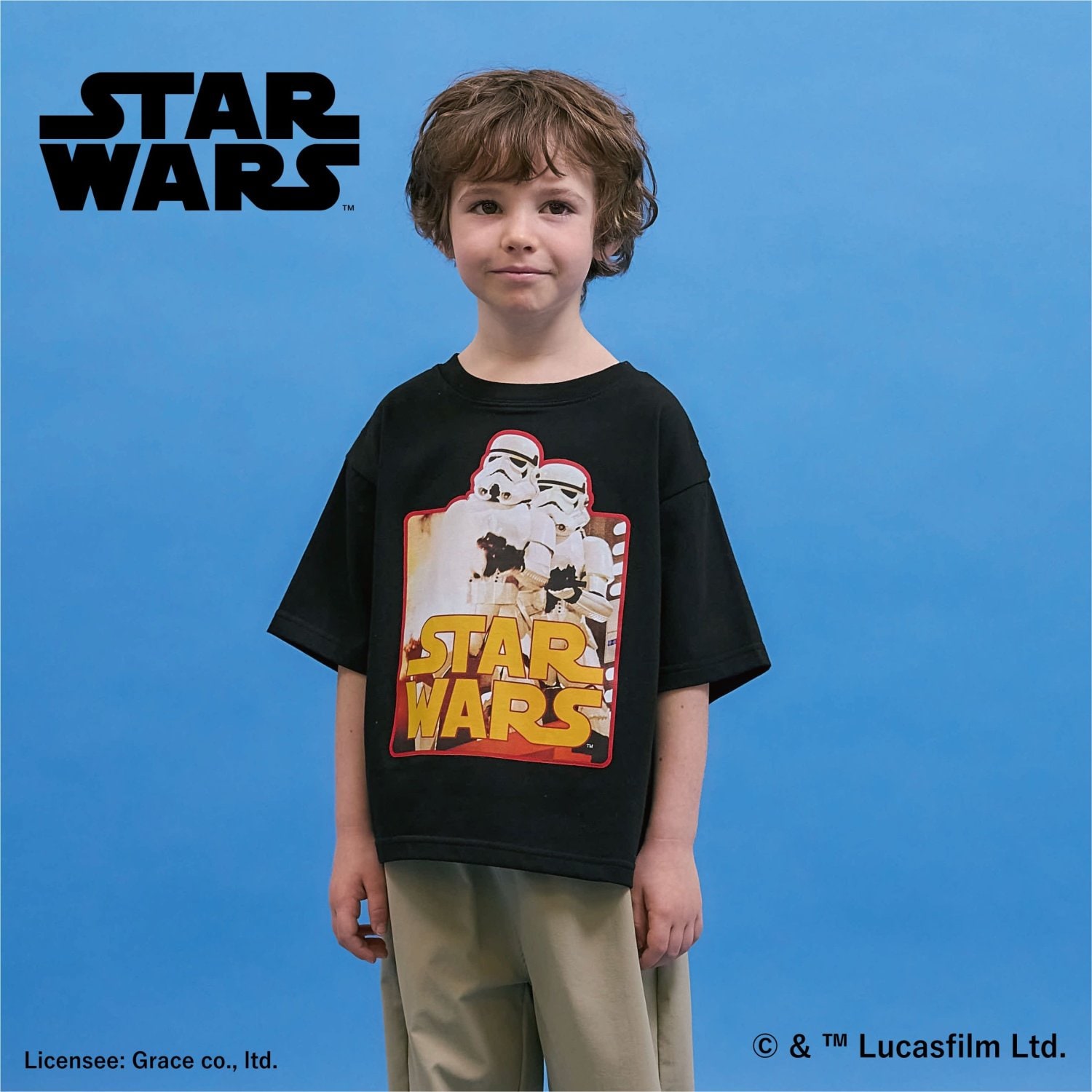【STAR WARS】【防汚・速乾・型崩れしない】アソートプリントTシャツ【MNCM】