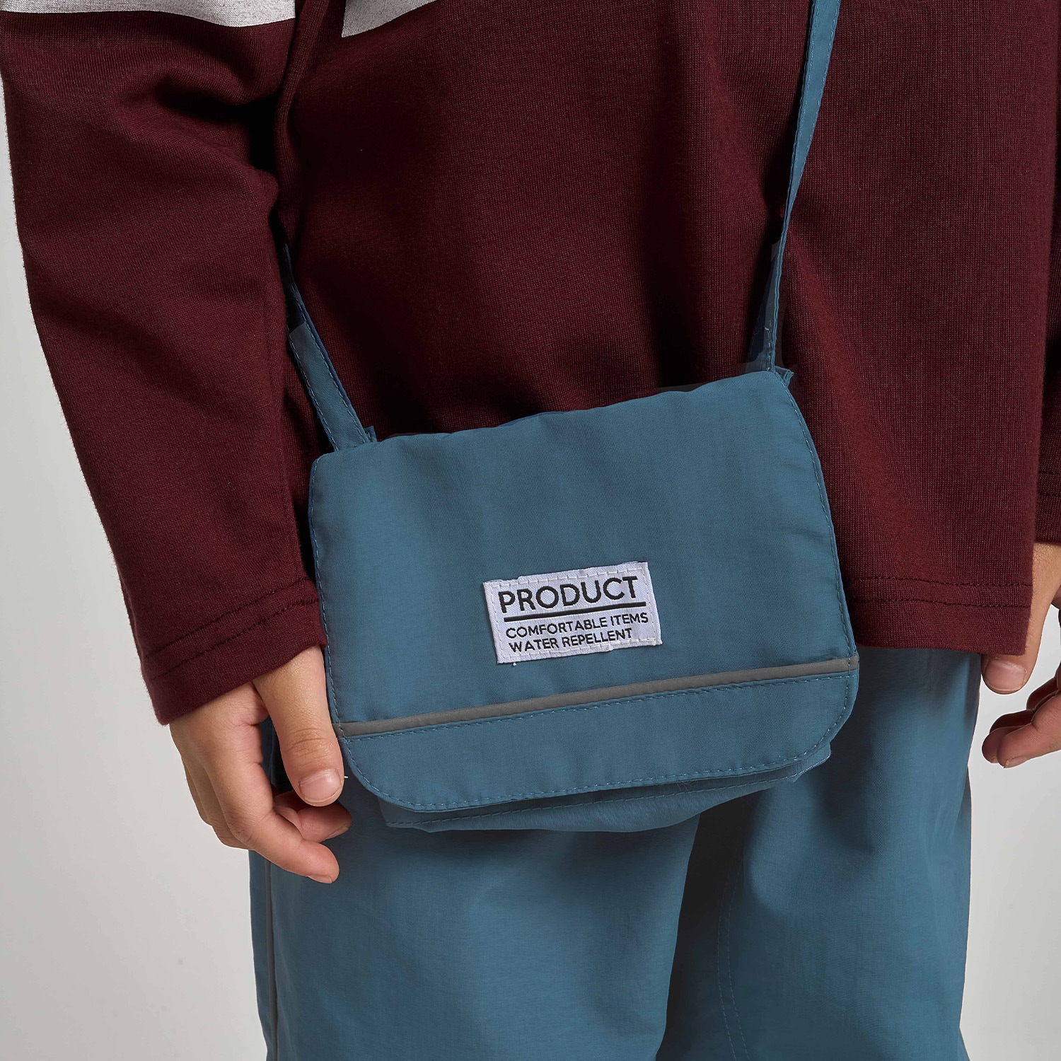 【予約/1月中旬～1月下旬入荷予定】【スクール対応】【撥水・防汚・耐久・UV】移動ポケット(反射シート付き)