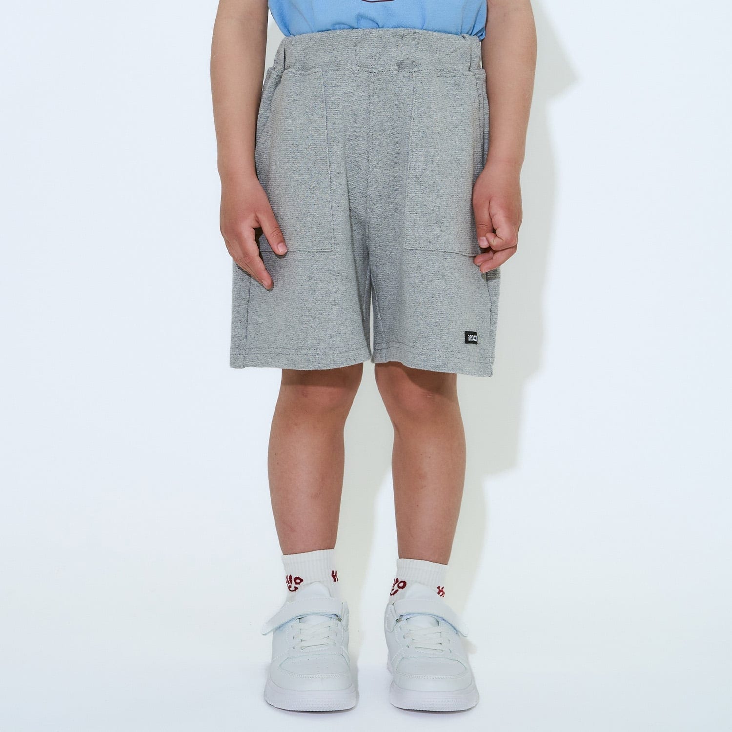 【ともパン】【防汚・UV・接触冷感】ベイカーポケット４分丈パンツ