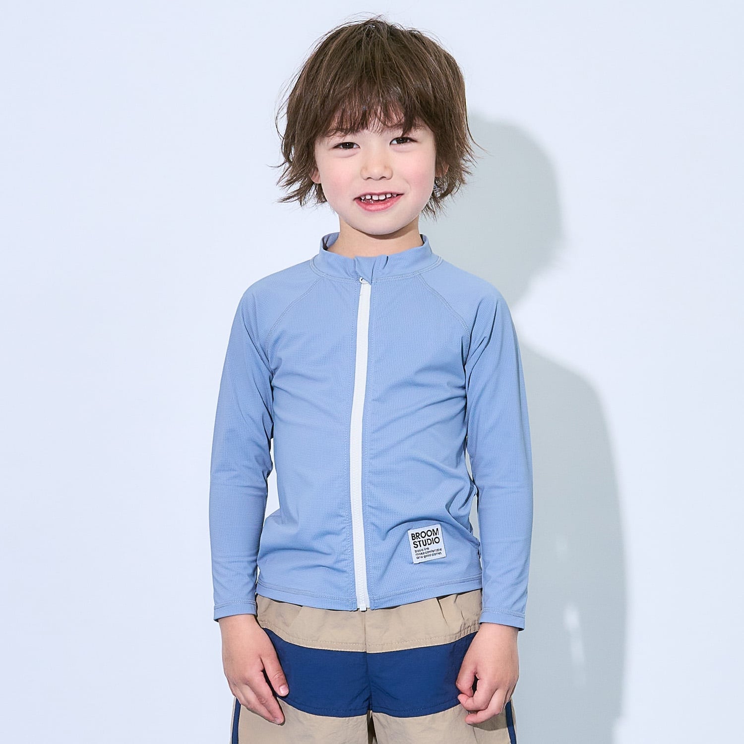 【予約/4月下旬~5月上旬入荷予定】【SWIM】フルジップメッシュラッシュガード