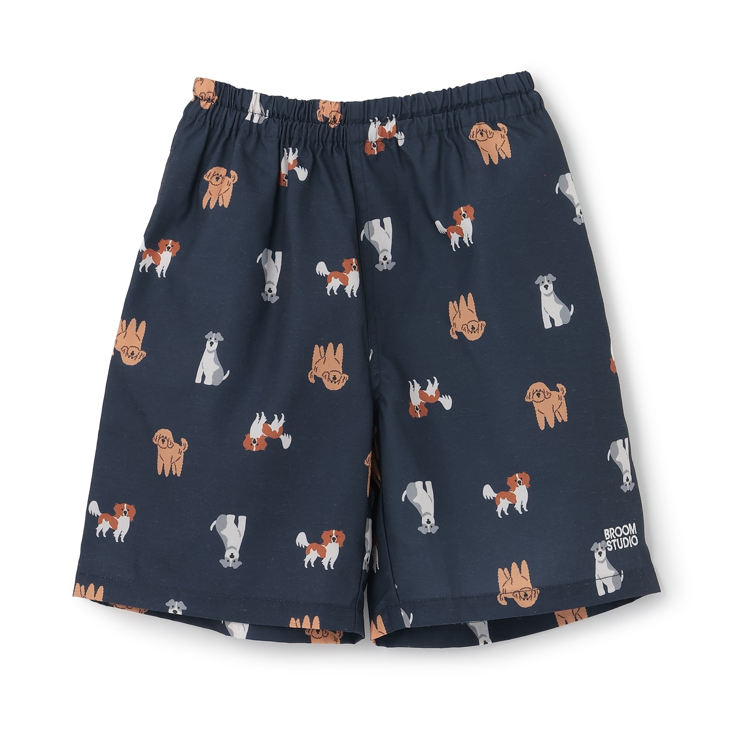 【予約/6月中旬~下旬入荷予定】【接触冷感】総柄ハーフパンツ