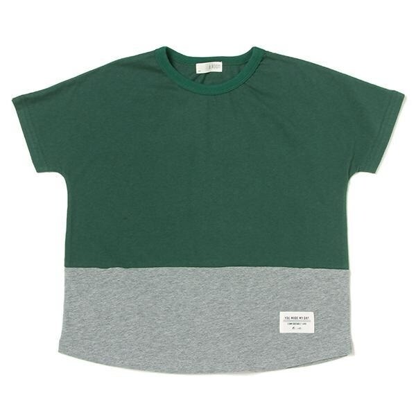 バイカラーワイドTシャツ