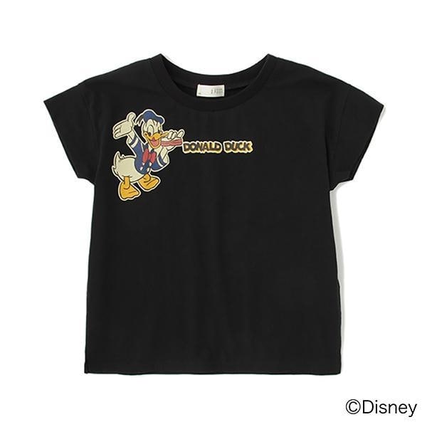 DISNEYドロップショルダープリントTシャツ