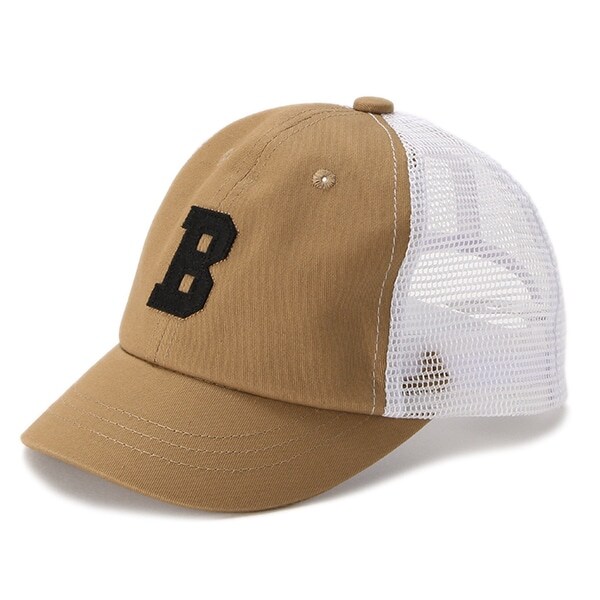 アルファベットポイントメッシュキャップ