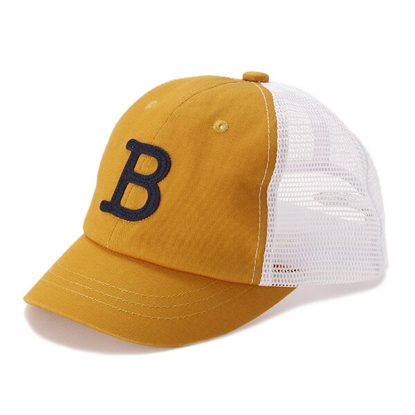 アルファベットポイントメッシュキャップ