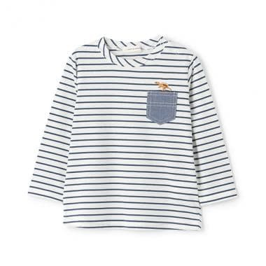 ボーダー長袖Tシャツ