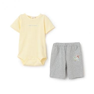 キューフォーザ･ズー星パンツ＆ボディスーツセット