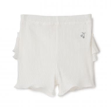 1分丈バックフリルレギンス