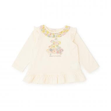 リバティフラワー長袖Tシャツ