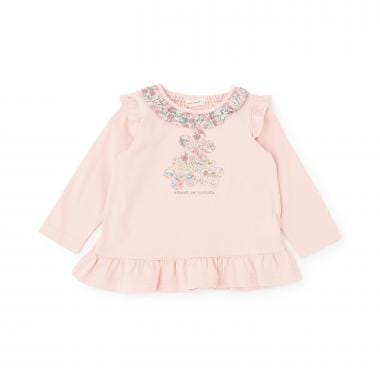 リバティフラワー長袖Tシャツ