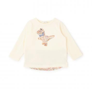 アデラジャ恐竜長袖Tシャツ