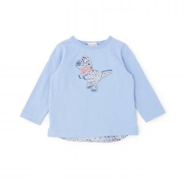 アデラジャ恐竜長袖Tシャツ