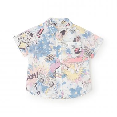 LUKEY  S ROBOT半袖シャツ