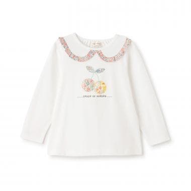 リバティチェリー長袖Tシャツ