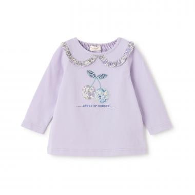 リバティチェリー長袖Tシャツ