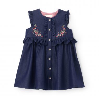 野イチゴ刺しゅうジャンパースカート