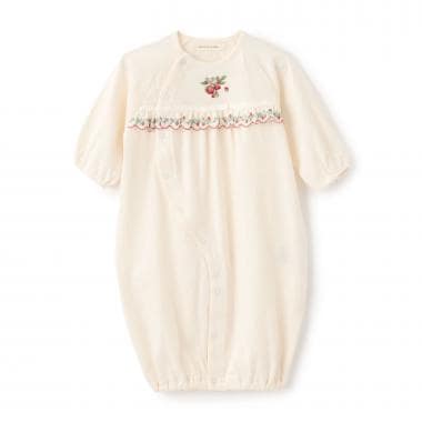 野イチゴ刺しゅう2WAYオール