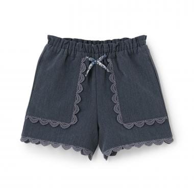 レースポケットパンツ