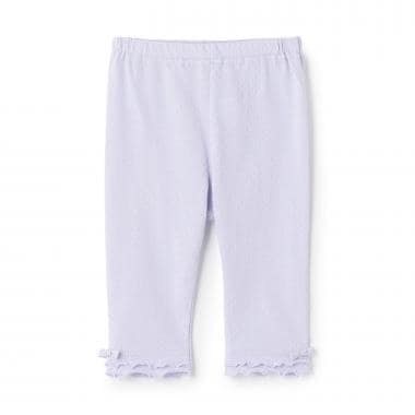 裾メロー7分丈レギンス