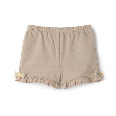 裾フリルショートパンツ