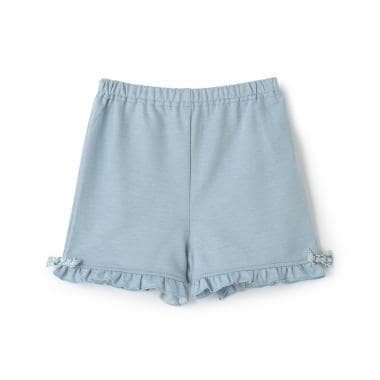 裾フリルショートパンツ