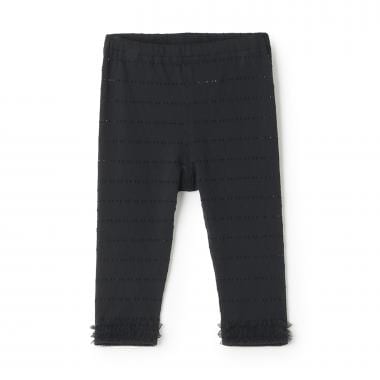 裾チュール7分丈レギンス