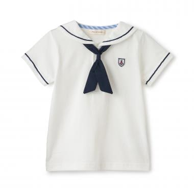 セーラーカラーTシャツ