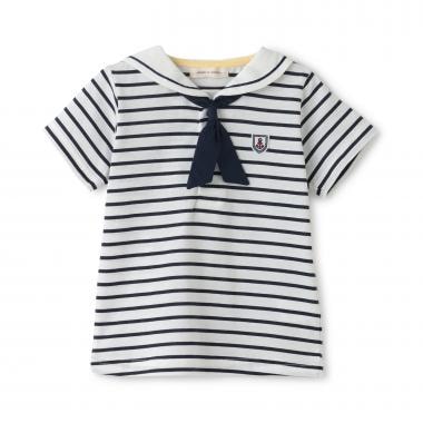セーラーカラーTシャツ