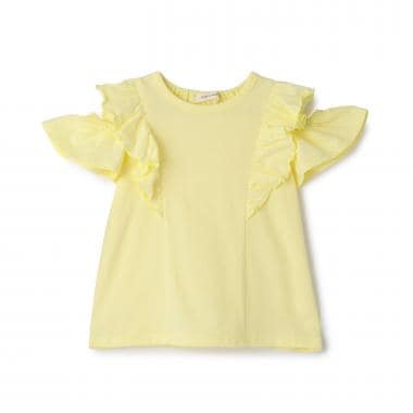 オフショルフリルＴシャツ