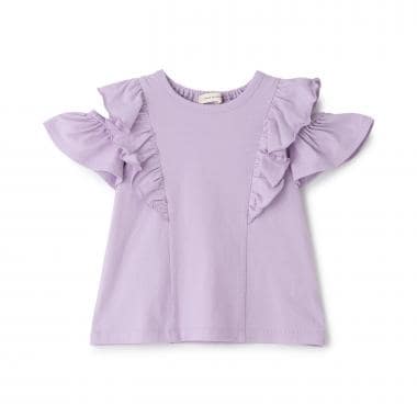 オフショルフリルＴシャツ