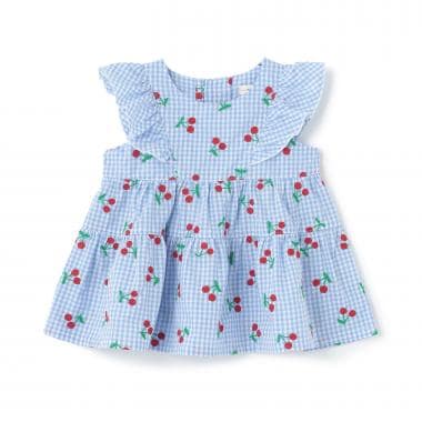 チェリー刺しゅうチュニック